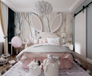 Nordic Style Girl's Room Daughter's Room-ID:209574133