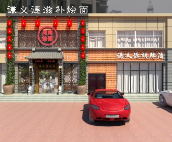 Chinese Style Facade Element-ID:680241148