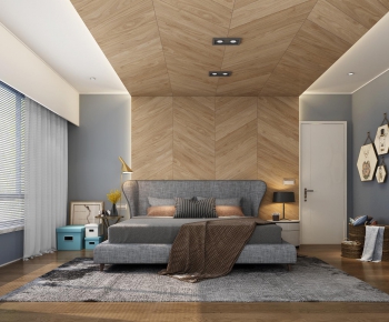 Nordic Style Bedroom-ID:597635871