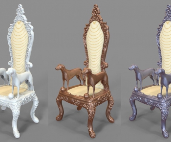 Simple European Style Single Chair-ID:804752575