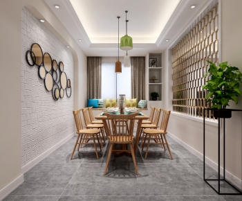Nordic Style Dining Room-ID:944931626