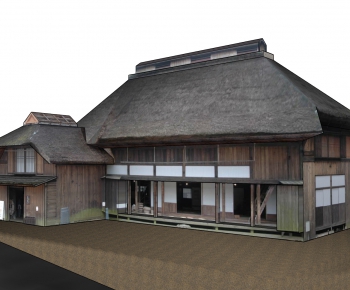 Japanese Style Ancient Architectural Buildings-ID:584436998