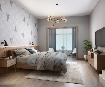 Nordic Style Bedroom-ID:165062669