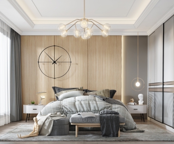 Nordic Style Bedroom-ID:321254556