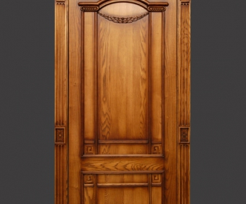 Modern Solid Wood Door-ID:849371977