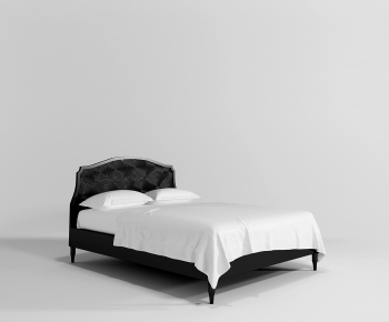 New Chinese Style Single Bed-ID:796773498