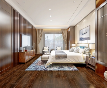 New Chinese Style Bedroom-ID:788723327