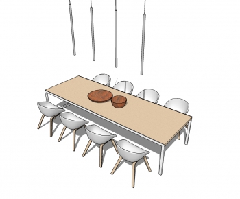 Modern Conference Table-ID:910678789