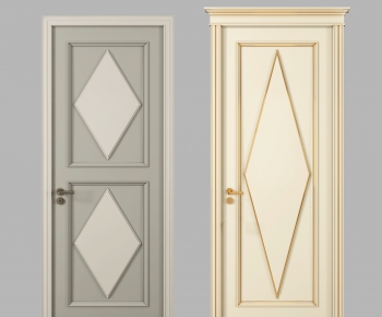 Modern Solid Wood Door-ID:938222584