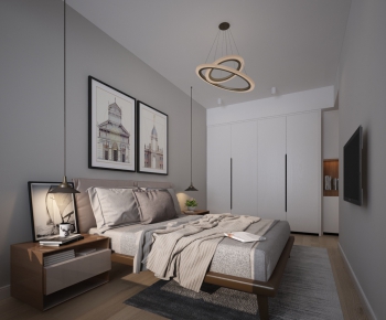 Nordic Style Bedroom-ID:439637541