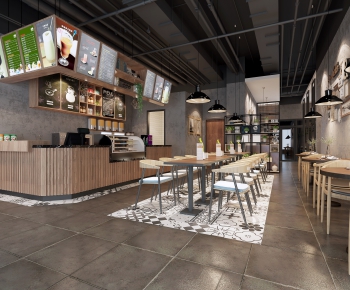 Industrial Style Cafe-ID:800494376