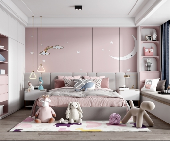 Nordic Style Girl's Room Daughter's Room-ID:197228869