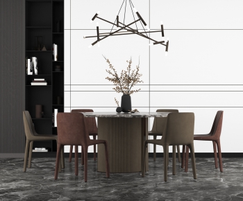 Modern Dining Table And Chairs-ID:981721426