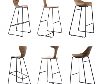 Nordic Style Bar Chair-ID:369316173