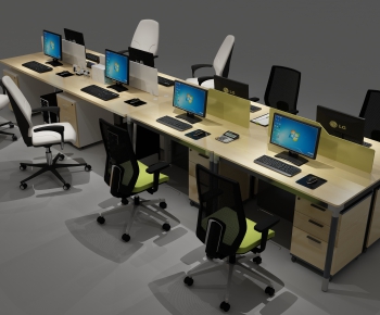 Modern Office Table-ID:380691194