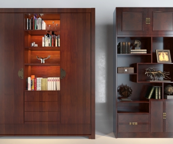 Chinese Style Bookcase-ID:398811121