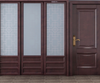 New Chinese Style Door-ID:558366679