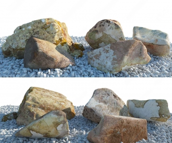 现代石头石块-ID:944690233