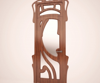 Modern Solid Wood Door-ID:952923936