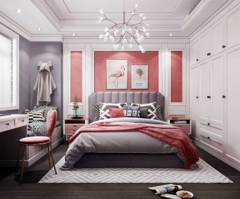 Nordic Style Girl's Room Daughter's Room-ID:116500747