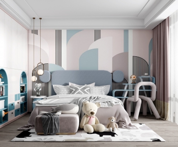 Nordic Style Girl's Room Daughter's Room-ID:478428897