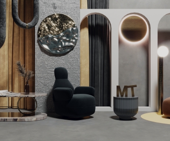 Modern Single Sofa-ID:195969793