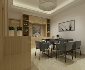 Modern Dining Room-ID:690324642