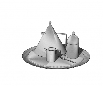 Modern Tea Set-ID:545624265