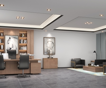 Modern Manager's Office-ID:135977918