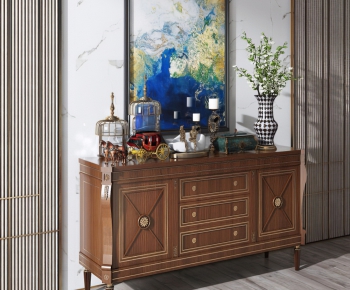 American Style Side Cabinet/Entrance Cabinet-ID:659865894