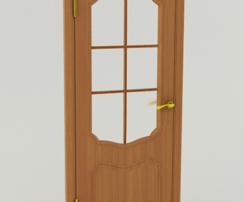 Modern Solid Wood Door-ID:378232447