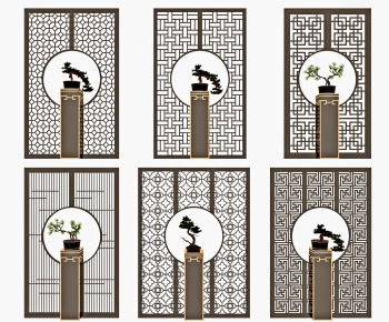 New Chinese Style Partition-ID:873321337