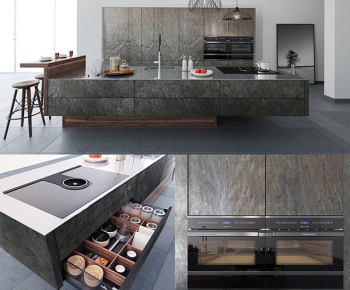 Modern Kitchen Cabinet-ID:407163729