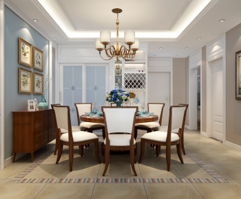 American Style Dining Room-ID:576801199