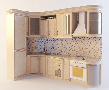 European Style Kitchen Cabinet-ID:465931552