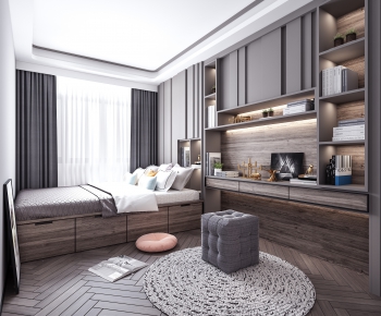 Modern Bedroom-ID:758187743