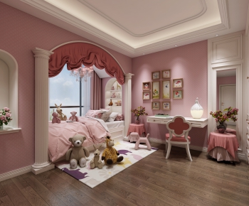 Simple European Style Children's Room-ID:863232279