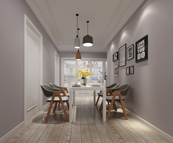 Nordic Style Dining Room-ID:506842828