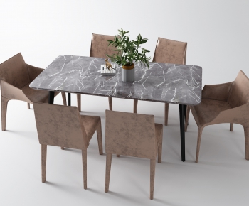 Modern Dining Table And Chairs-ID:327654272