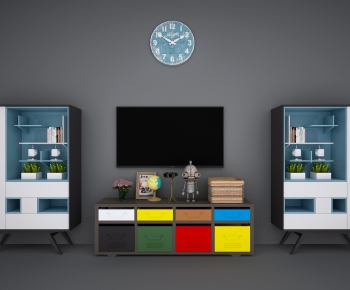 Simple Style TV Cabinet-ID:450386232