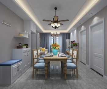 American Style Dining Room-ID:729574621