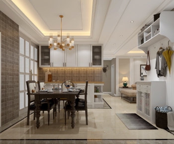 American Style Dining Room-ID:274610153