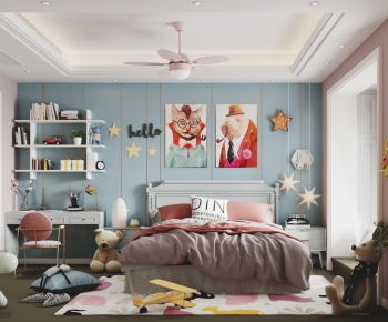 Modern Girl's Room Daughter's Room-ID:108241185