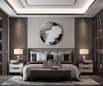 New Chinese Style Bedroom-ID:396282488