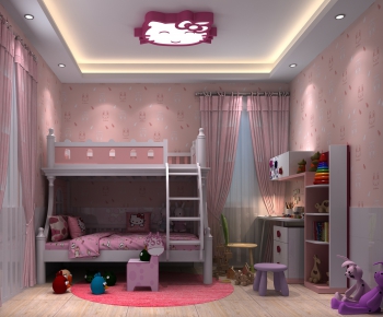 Modern Girl's Room Daughter's Room-ID:607770299