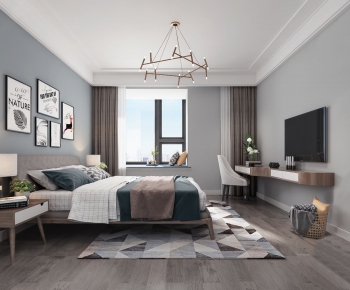 Nordic Style Bedroom-ID:743972226