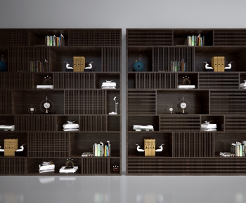New Chinese Style Bookcase-ID:539438258