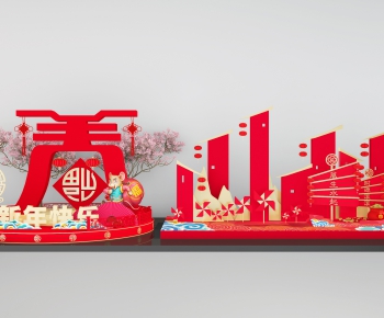 New Chinese Style Decorative Set-ID:183340693