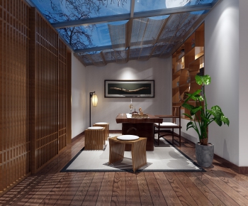 New Chinese Style Tea House-ID:291011672