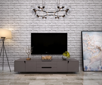 Nordic Style TV Cabinet-ID:936966912